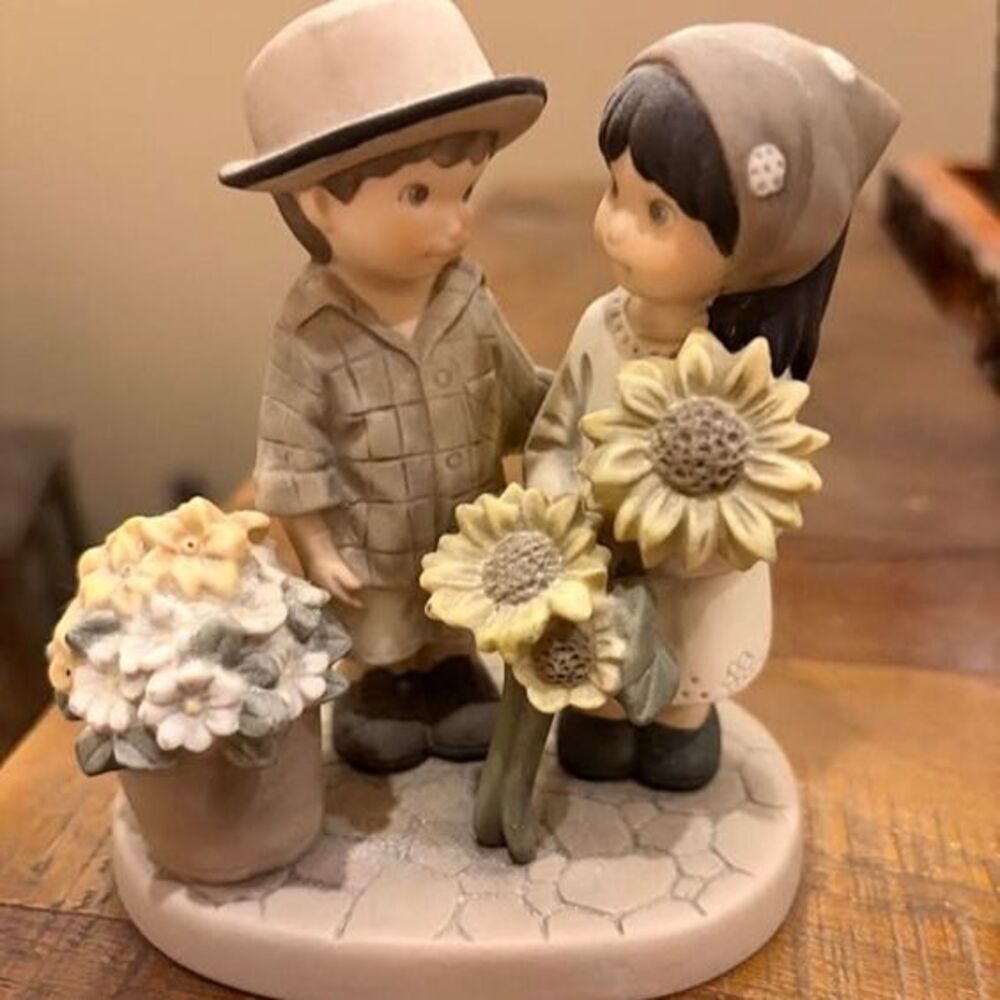 Enesco Kim Anderson Our Love Will Blossom Figurine